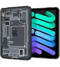 Amazon.co.jp: Spigen iPad Mini 7/6 ケース 半透明 Apple Pencil 対応