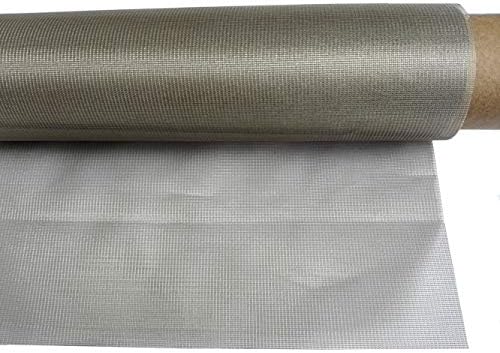 Nickel Copper Electromagnetic Shielding Window Fabric Transparent Clear Mesh Gauze Tulle Type
