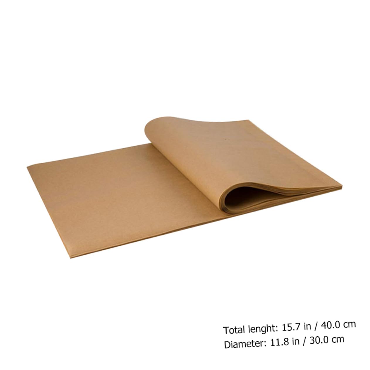 Healifty 200 Piezas Papel De Silicona Para Hornear Papel Pergamino Antiadherente Para Pasteles Para Hornear Casero Para Barbacoa y Uso Hornos