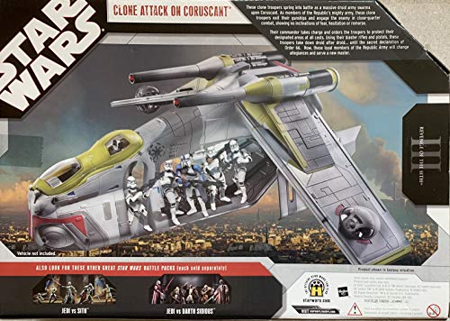 Star Wars: 30Th Anniversary Collection Battle Packs - Clone Attack On Coruscant #TOP1