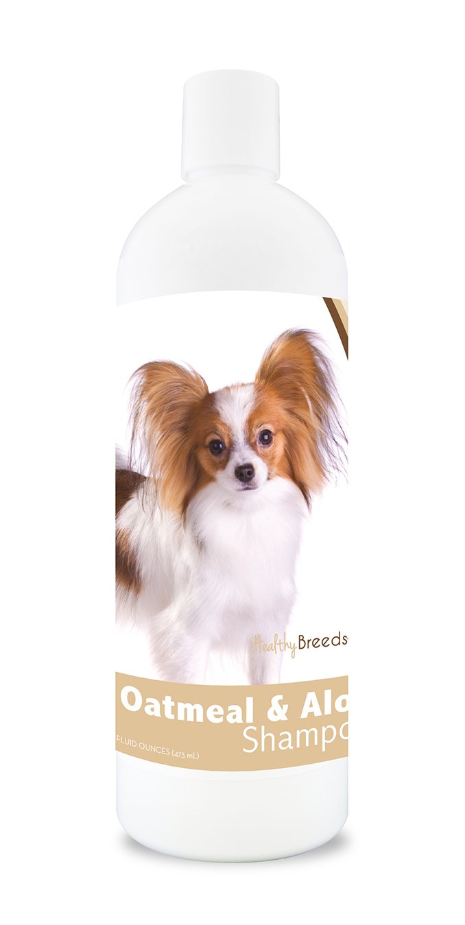 Healthy Breeds Papillon Oatmeal Shampoo with Aloe 16 oz