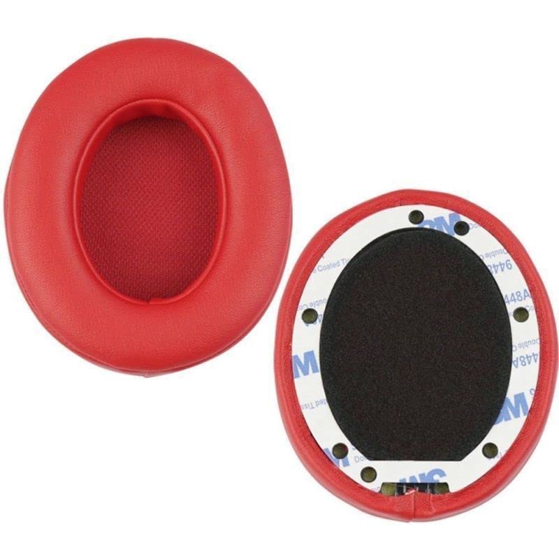 LondonExpress 1 par de almohadillas para orejas de repuesto para Beats by dr dre 2.0 Studio Wireless UK (rojo)