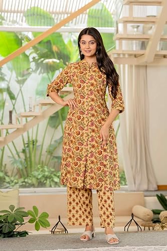 Image of TANISHA Women's Cotton Blend Co-ord Set
