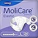 Price comparison product image MoliCare Premium Elastic Adult Nappies  8 Drops | High-Absorbency Disposable Diapers for Men and Women with Severe Incontinence| Size L | Pack of 24