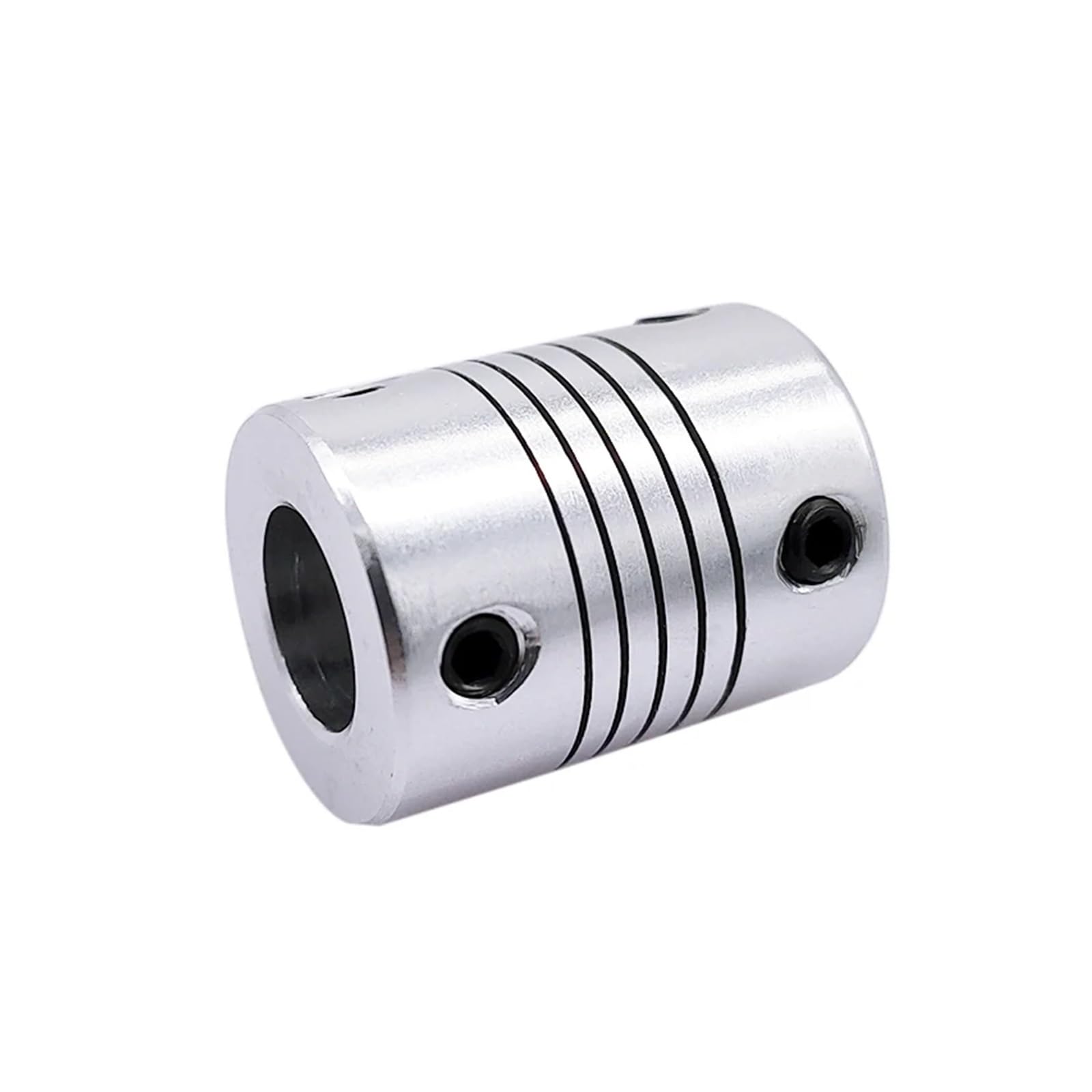 BALYDLUL 1pcs D19L25 Encoder Couplings 3/4/5/6/6.35/8/10mm Flexible Coupling For Encoders Engraving Machine CNC Stepper Motor Coupler(8X10)