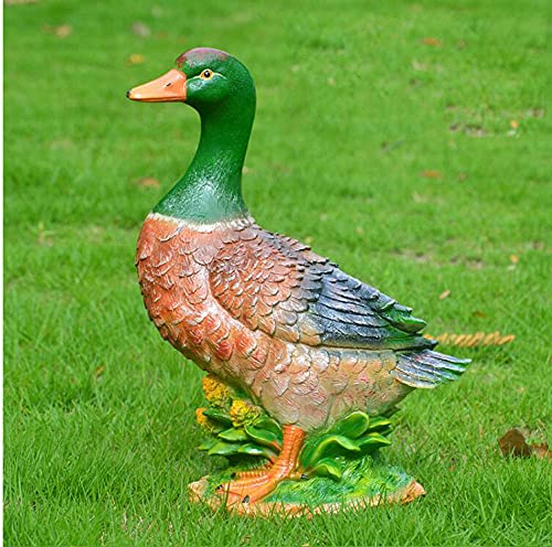 Statue de jardin en résine animée pour sublimer votre cour pastorale