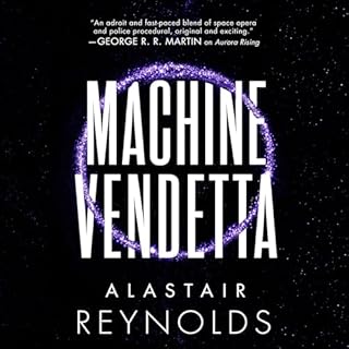 Machine Vendetta Audiolibro Por Alastair Reynolds arte de portada