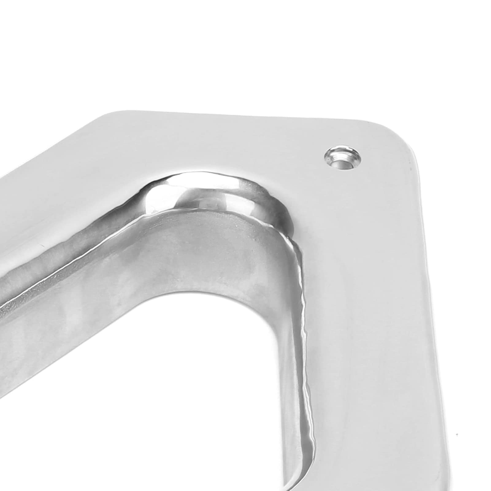Foro per passacavo per Nave in Acciaio Inossidabile per Yacht, Accessorio Hardware per passacavo Marino, Foro di ormeggio Triangolare con Copertura Lucida, Hawse Anti-Barca per