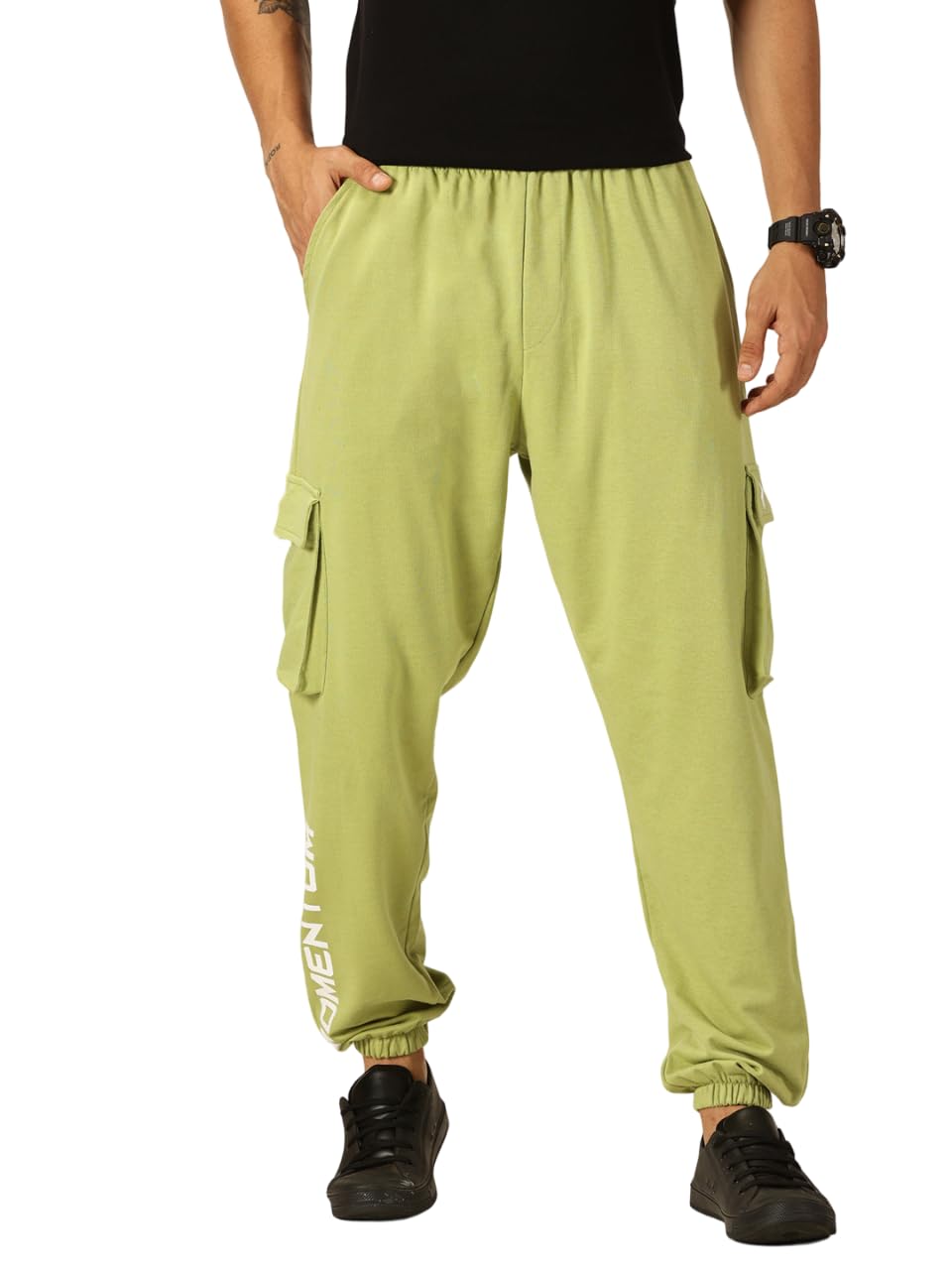 thomas scott Men's | Solid | Jogger | Relaxed Fit | Cotton Blend | 5 Pocket | Pull On | Joggar Track Pant-picture-22