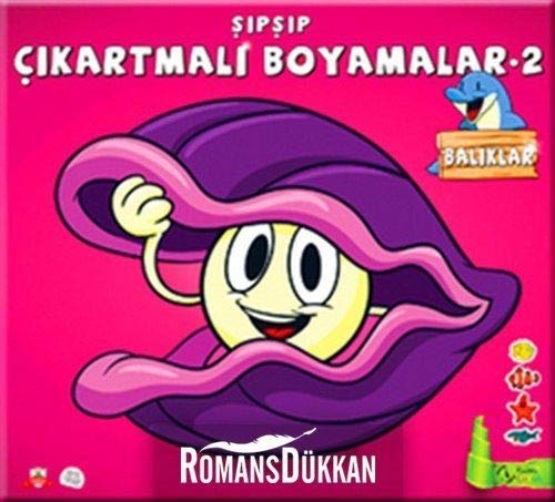 Şıpşıp Çıkartmalı Boyamalar -2 / Balıklar
