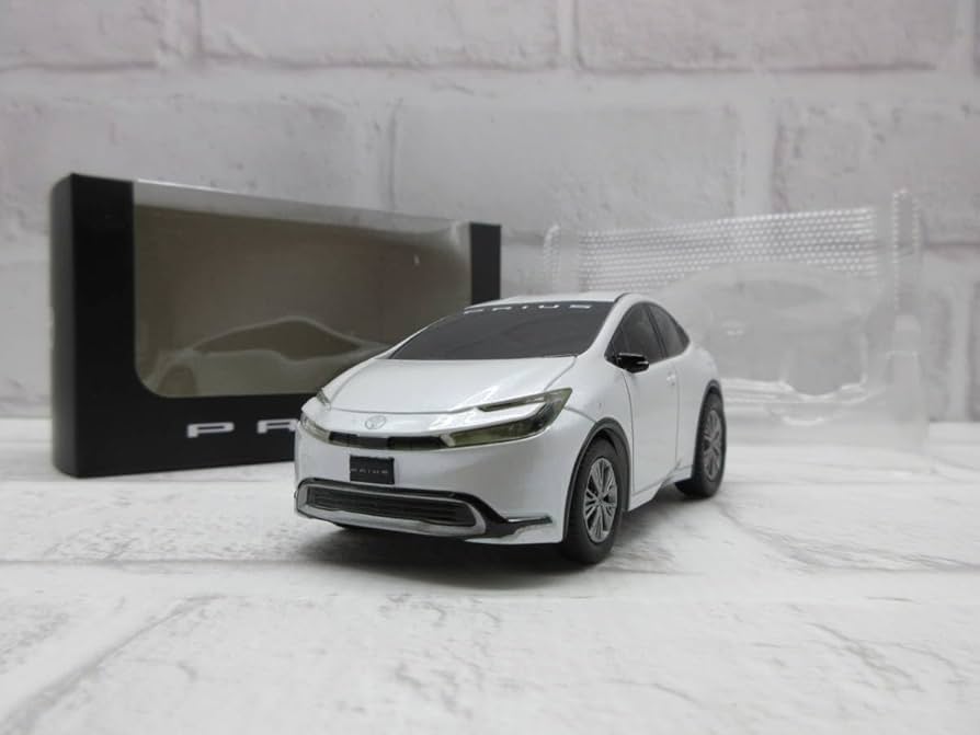 未開封　非売品　トヨタ　新型　プリウス　プラチナホワイトパールマイカ　089 未開封 非売品 トヨタ 新型 プリウス プラチナホワイトパール