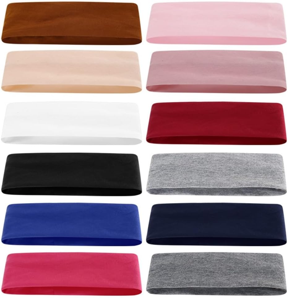 Sports Headbands Athletic Sweatband Workout Elastic Hair Band for Athletic Headbands Quick-Drying Headbands for Climbing Fitness