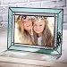 Glass Picture Frame 4x6 Photo Display Desk or Tabletop Vintage Home Décor Family Wedding Anniversary Engagement Graduation Baby Gift J Devlin Pic 419-46HV