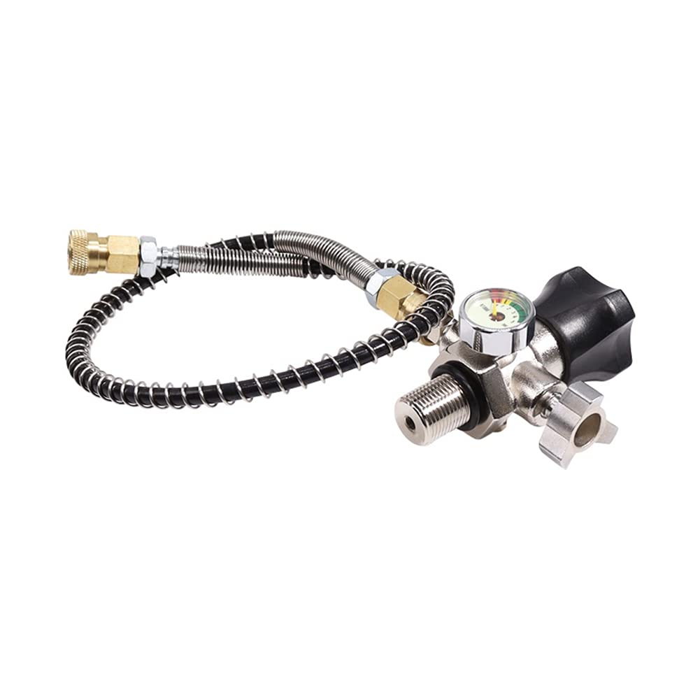 M18X1.5 filettatura 4500Psi SCBA valvola regolatore stazione di riempimento per serbatoio dell'aria PCP