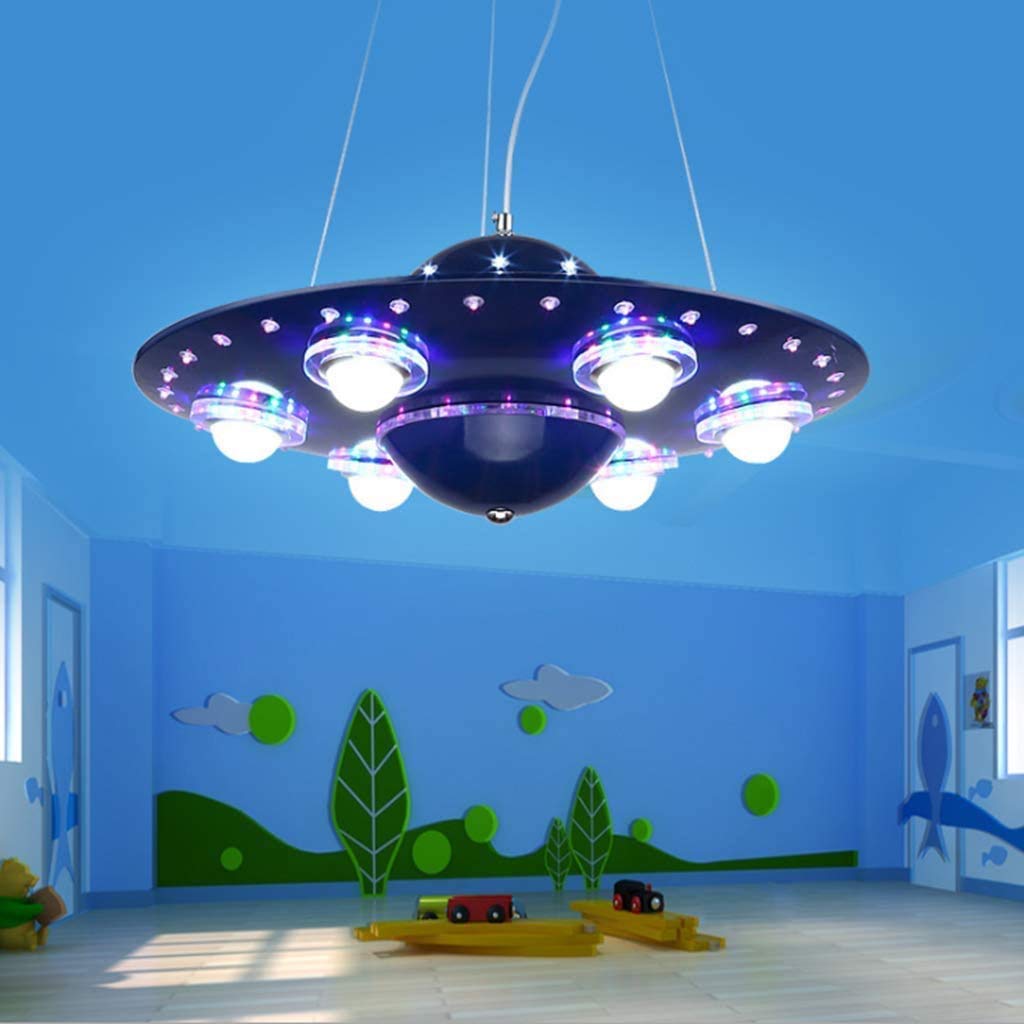 Lampada Notte UFO LED Con Alieno, 16 Colori E Telecomando, Luce 3D Per Camera Bambini, Ragazzi E Ragazze
