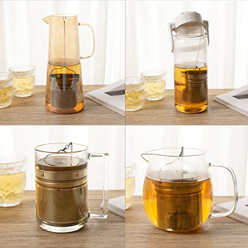 Avodah Tea Infuser Basket With Tea Strainer Lid. Large Capacity Tea Infusers For Loose Tea #TOP2