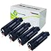 4 Pack Ink4work C3500B001AA (128) Black Compatible Toner Cartridge Fits Canon ImageClass D550, MF4412, MF4420n, MF4450, MF4550, MF4550d, MF4570dn, MF4580dn-