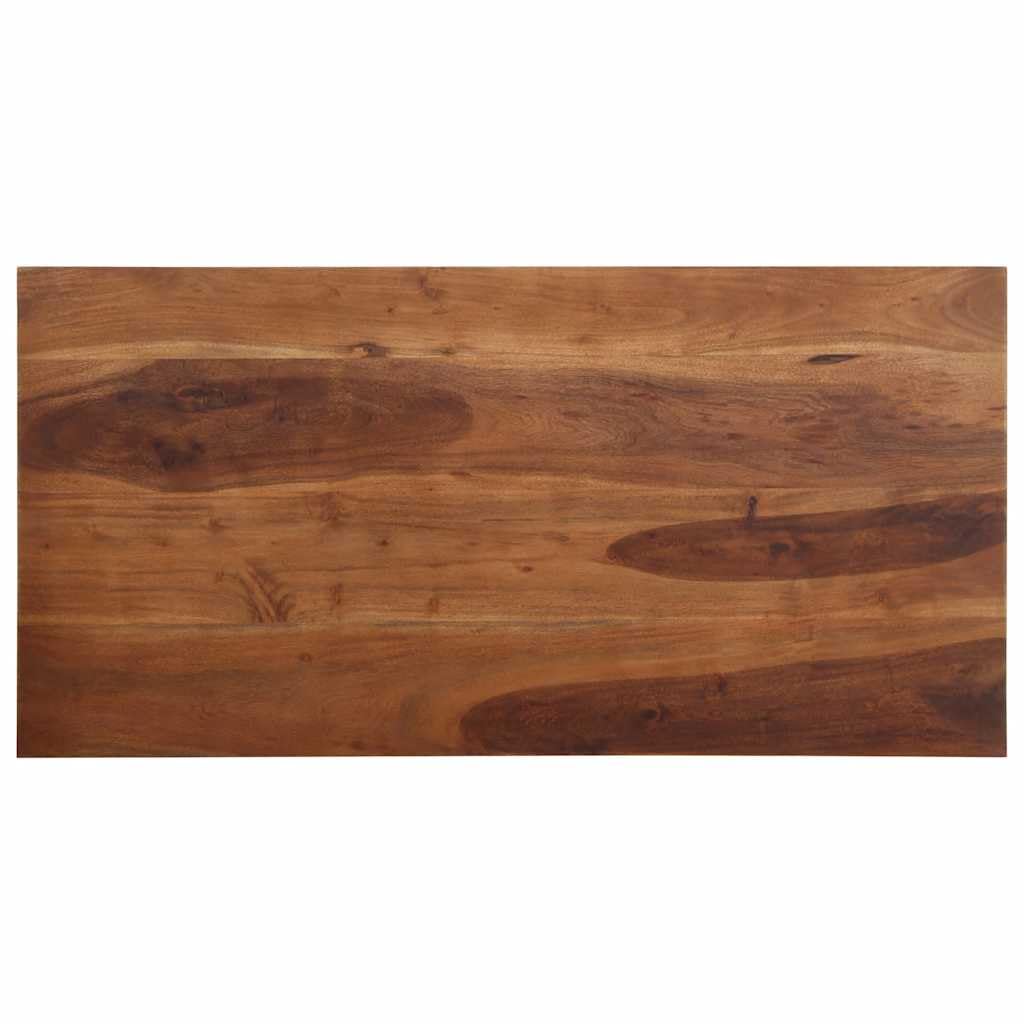 Stół do jadalni z litego drewna akacjowego 120x60x76 cm