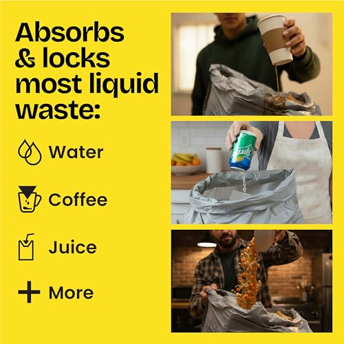 Image of Glad ForceFlex MaxStrength Tall Kitchen Trash Bags, Rip and Leak Resistant, LeakGuard, Sunshine Lemon Scented Tall Garbage Bags, Odor Control, Febreze Freshness, 13 Gallon, 90 Count
