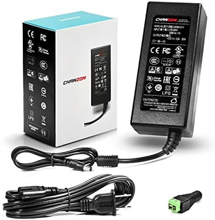 [UL Listed] Chanzon 12V 5A 60W Power Supply AC DC Switching Adapter