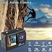 Xilecam Action Cam mit Doppeltem Bildschirm Von, bis 40mWasserdicht