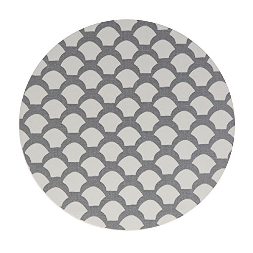 Birchwood Trivet with "Sara's Roof" Pattern, Gray