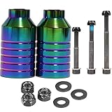 6,3 cm Achse mit einem Hering vorne und 7,6 cm / 8,9 cm Achse hinten, 2 Heringe installieren sollte länger sein.