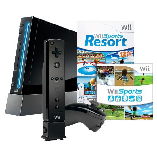 Nintendo Wii Console - Preto