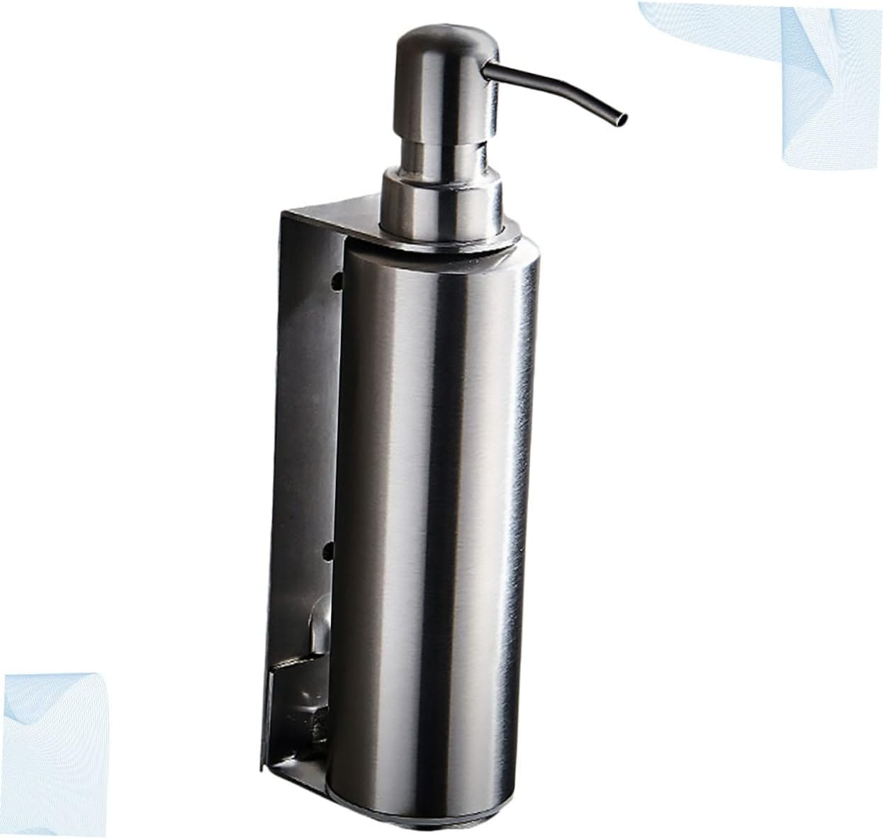 Unomor Bathroom Sub Bottle Wall Mount Soap Dispenser Hand Shampoo Shower Gel Storage Pressure Pump Bottle Easy Clean