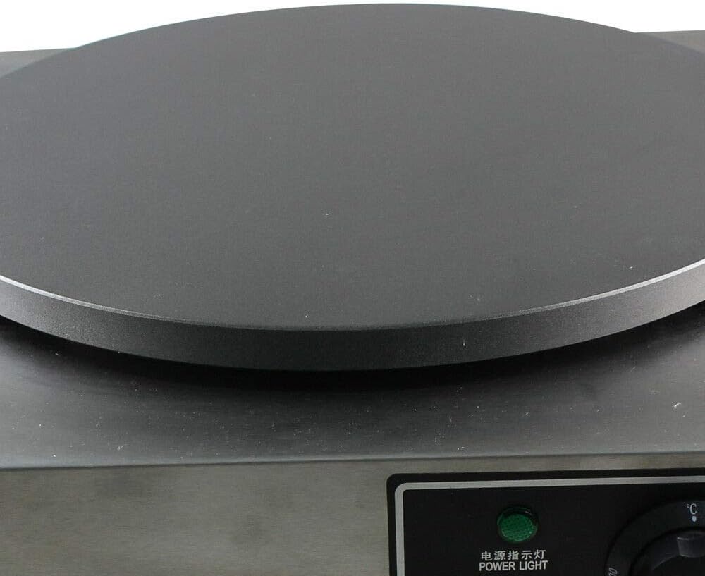 LFJD 3000W 15.7" Electric Crepe Maker Griddle Machine Hot Plate Cooktop Pancake Baker, Temperature adjustable 50-300℃ (122-572℉) US PLUG