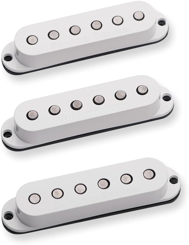 Seymour Duncan Custom Flat Strat - Middle Rwrp - White image 3