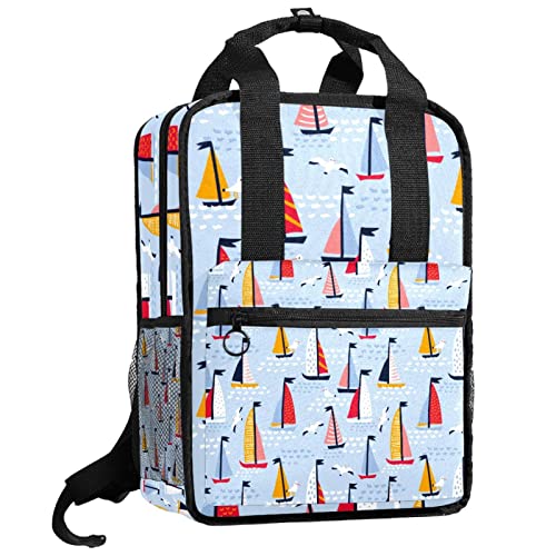Sac à dos garçon pirate rouge idéal pour l'école et les sorties