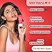 MENT Dot- & Key- Strawberry Dew Strobe Cream for Face | Skin Radiance Cream | Moisturizer & Highlighter for Face | for Dewy Glazed Instant Glow | Boosts Hydration| for Women & Men | 30ml