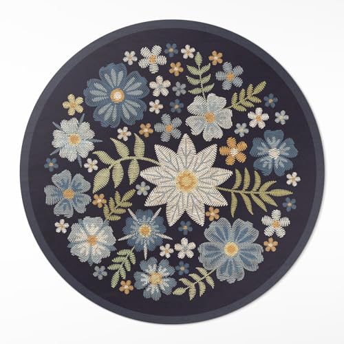 Tapis PVC maison déco résistant à la rayure pour salon élégant
