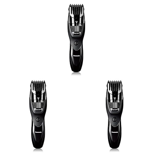 Miniatura 11 de Panasonic Recortadora de barba para hombres inalámbrica de precisión y potencia, cortapelos con accesorio de peine y 19 configuraciones ajustables