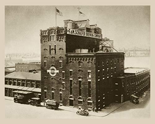 ClassicPixPhoto Print 11x14: Schaefer Brewery, Brooklyn, New York, circa 1916