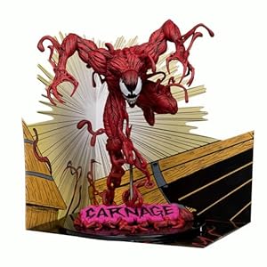 McFarlane Toys Marvel Carnage 1:10th Scale Collectible with Scene (The Amazing Spider-Man #362)