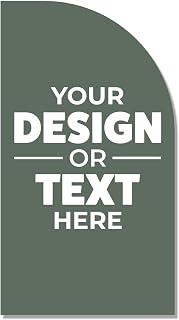 GotPrint Premium Custom Foam Boards, 3/16" Thick Customized Your Own Design Text/Logo/Image Foam Poster Boards for Photo Mounting Presentations Art Craft, Shape Half Arch Tall, 24" X 36", Pack of 1