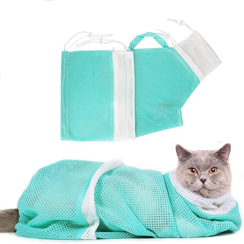 HUIKKJP 猫用 みのむし袋 メッシュ