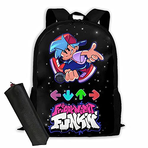 ▷ Viernes Night Funkin Mochila, mochila para ordenador portátil, b