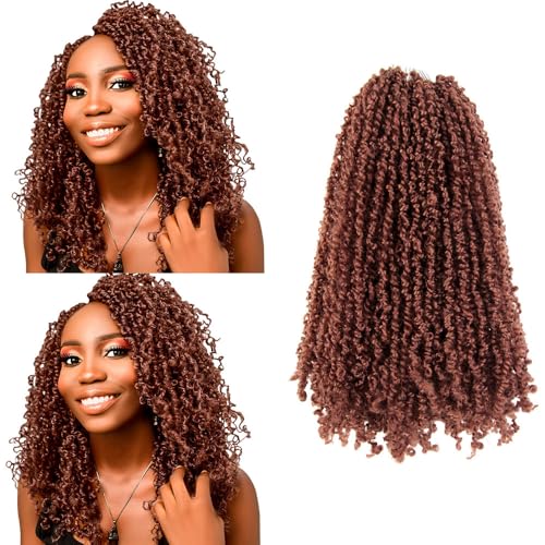 14 Inch 10 Packs Yanky Twist Crochet Hair Pre-twisted Ginger