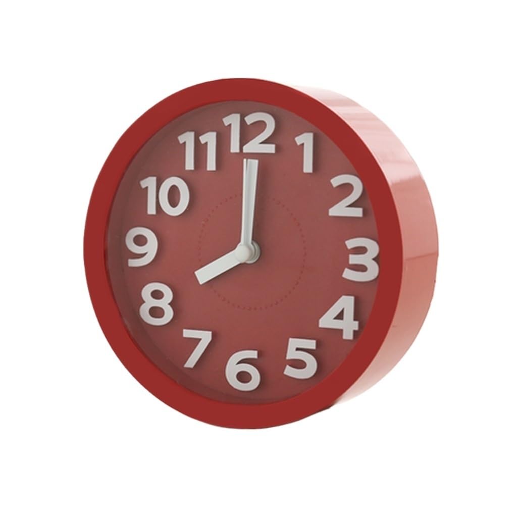 Hrwly Black-Soul Eater1 Desktop Clock Bedside Mute Quartz Ornaments Alarm Electronic(Black-Soul Eater1)