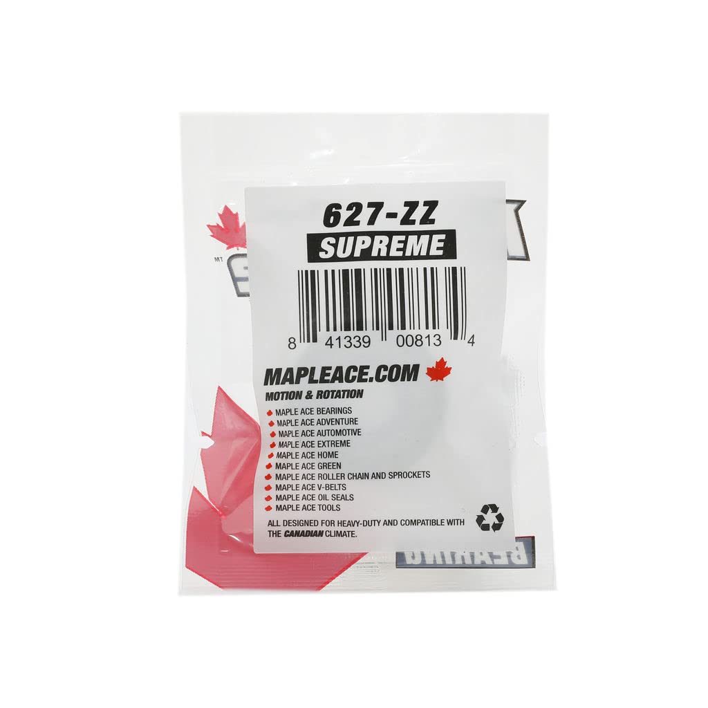 MAPLE ACE 627-ZZ Ball Bearing 7x22x7mm 627 ZZ Metal Shielded (Qty 20)