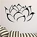 Produktbild Hwhz 43 X 26 Cm Buddha Lotus Blumen Wandaufkleber Für Wohnzimmer Home Decoration Abnehmbare Aufkleber Diy Vinyl Kunst Dekoration Zubehör