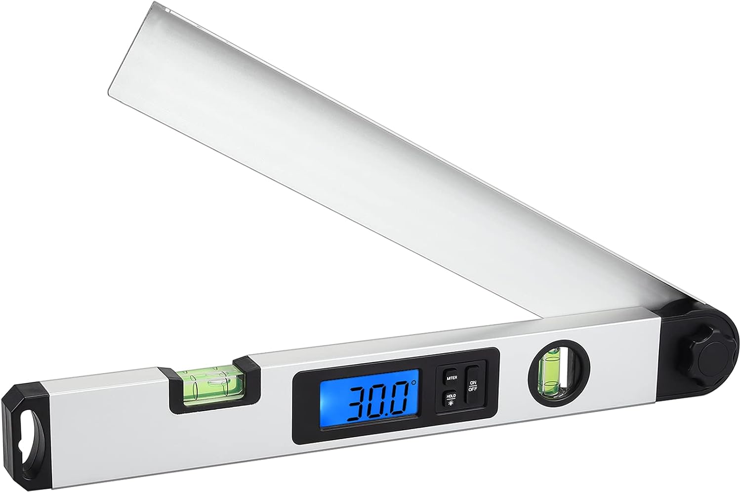 Angle Finder with Miter Calculator, XUNTOP 0230° 400mm Digital