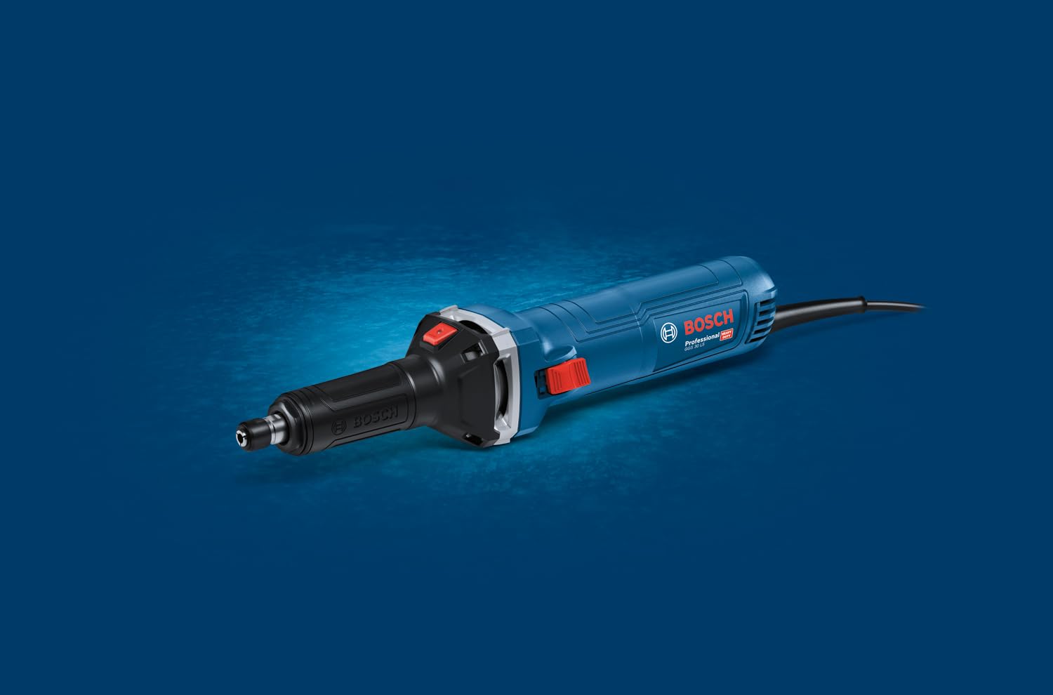 Bosch Professional Smerigliatrice assiale GGS 30 LS (potenza di 750 W, fino a 33.000 giri/min, incl. 1 chiave di serraggio, 1 pinza di serraggio da 6 mm con dado)