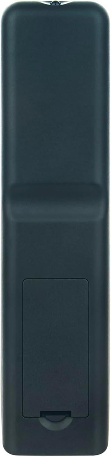 Back of VINABTY remote control with battery compartment closed.
