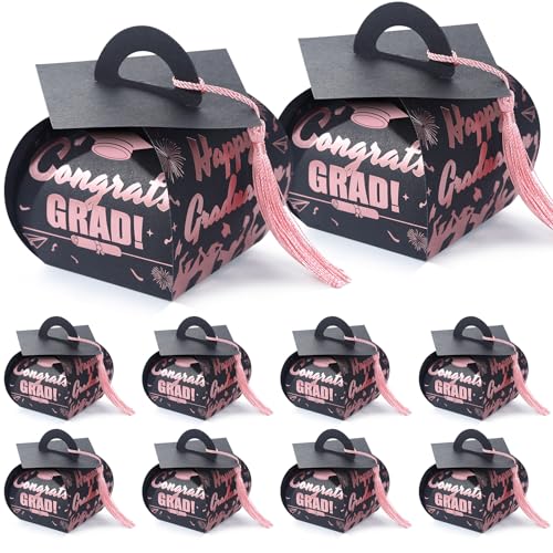 Boîtes cadeaux avec bouchon de remise de diplôme pour gâter vos invités