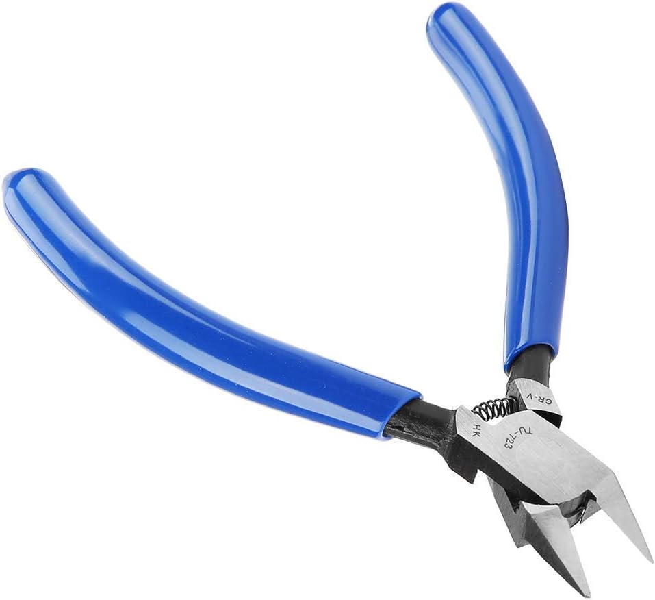Fafeicy 4inch TU-723 Cable Pliers, Diagonal Pliers Electrical Wire Cable Cutters for Cut Wire, Electronic Feet