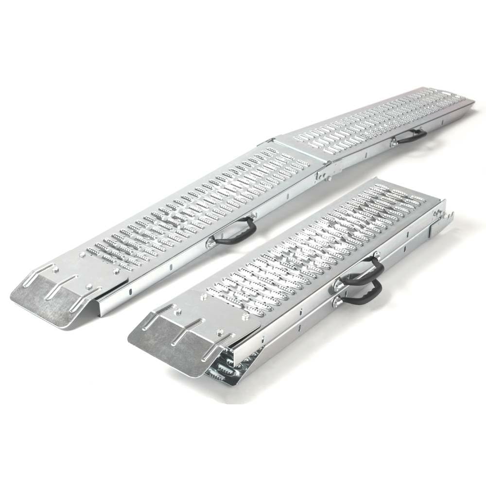 Rampe de chargement pliable en acier - Par 2
